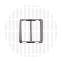 Smart | Wide mouth schuifgesp | 38 mm | Nickel