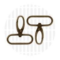 Elegant | Musketon | 38 mm | Antique Brass