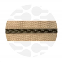 Latte Beige - #S5 Bronze | Spiraalrits | 10 meter