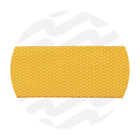 Golden yellow - 38 mm | Gurtband | 3 Meter