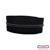 Pure Black - #S3 Black | Spiraalrits | 5 meter