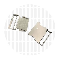 Premium | klikgesp | 38 mm | Nickel