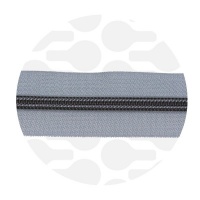 Stone - #S5 Black | Nylon Coil Zipper Tape | 3 meter