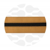 Camel Brown - #S5 Black | Nylon Coil Zipper Tape | 10 meter