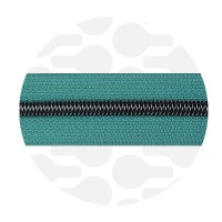 Deep Mint - #5S Gunmetal | Nylon Coil Zipper Tape | 1 meter