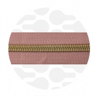 Powder Pink - #S5 Gold | Spiraalrits | 10 meter