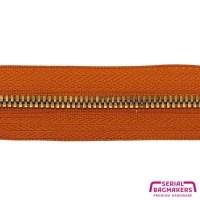 Terracotta - #M3 Bronze | Metal Zipper tape | 5 meter