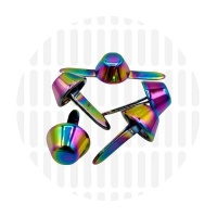 Basic | Tasvoetjes | Iridescent Rainbow