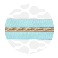 Glacier Blue - #S5 Gold | Spiraalrits | 10 meter