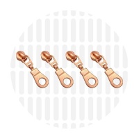 Small Donut #S3 | Schuiver smalle spiraalrits | Rose Gold