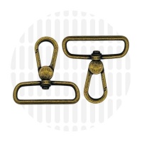 Premium | Musketon | 38 mm | Antique Brass