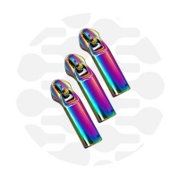 Classic #5S | schuiver spiraalrits | Iridescent Rainbow