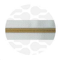 Pure White - #S5 Gold | Spiraalrits | 3 meter