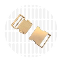 Premium | klikgesp | 38 mm | Gold