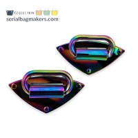 Diamond connector | Iridescent Rainbow