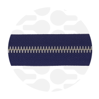 Dark blue - #M3 Bronze | Metallreißverschluss