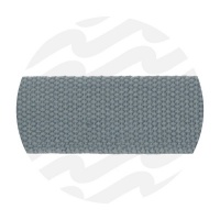 Stone Grey- 38 mm | Katoenlook Tassenband | 3 meter