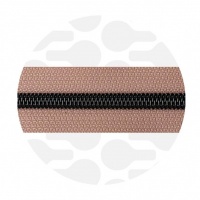 Powder Pink - #S5 Gunmetal | Spiraalrits | 3 meter