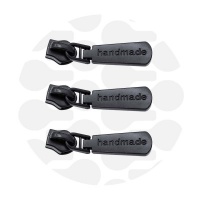 Handmade #5S | schuiver spiraalrits | Electro Black