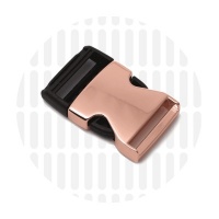 Hybrid | klikgesp | 25 mm | Rose Gold