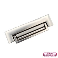 Flipsluiting | Long | Sandblasted Nickel