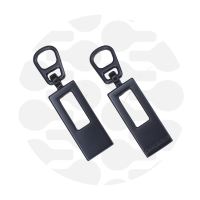 Snap-on Pull Rectangle | Black