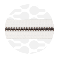 Off white - #M3 Bronze | Metallreißverschluss