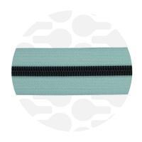 Mint Green - #S5 Black | Spiraalrits | 1 meter