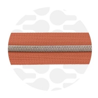 Smokey Orange - #S5 Silver | Spiraalrits | 3 meter