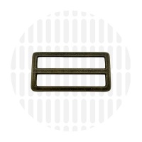 Sleek | schuifgesp | 50 mm | Antique Brass