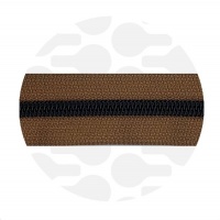 Tobacco Brown - #5S Black | Nylon Coil Zipper Tape | 10 meter
