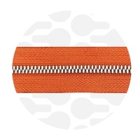 Coral Pink - #M5 Silver | Metallreißverschlüsse