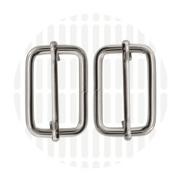 Basic | schuifgesp | 32 mm | Nickel