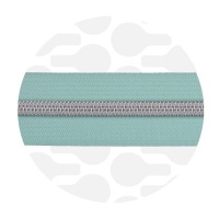 Mint Green - #S5 Silver | Spiraalrits | 10 meter