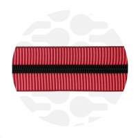 Striped Berry - #5S Black | Nylon Coil Zipper Tape | 1 meter