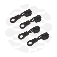 Donut #5S | schuiver spiraalrits | Electro Black