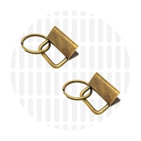 Basic | Keyfob | Antique Brass
