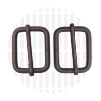 Basic | schuifgesp | 25 mm | Antique Copper