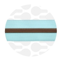 Glacier Blue - #S5 Bronze | Spiraalrits | 10 meter