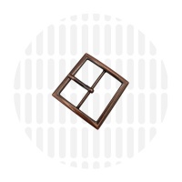 Gesp met pin | 38 mm | Antique Copper