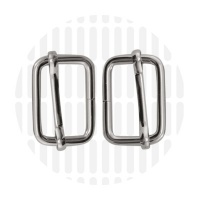 Basic | schuifgesp | 25 mm | Nickel