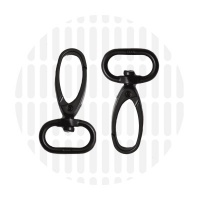 Elegant | Karabiner | 19 mm | Electro Black