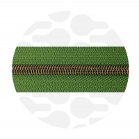 Woodland Green - #5S Bronze | Spiraalrits Tape | 1 meter