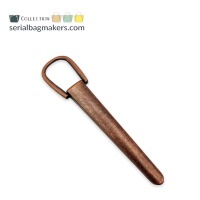 Elongated strap anchor | Antique Copper