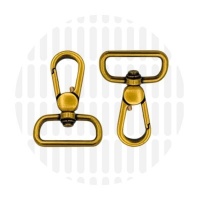 Premium | Musketon | 25 mm | Antique Gold