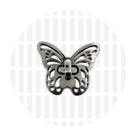 Draaisluiting | Butterfly | Gun metal