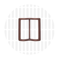 Smart | Wide mouth schuifgesp | 38 mm | Antique Copper