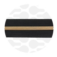 Pure Black - #S5 Gold | Spiraalrits | 3 meter