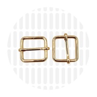 Basic | Wide mouth schuifgesp | 25 mm | Gold