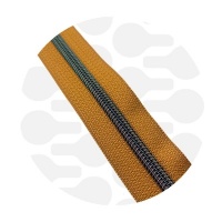 Pumpkin Spice - #S5 Galaxy | Nylon Coil Zipper Tape | 1 meter